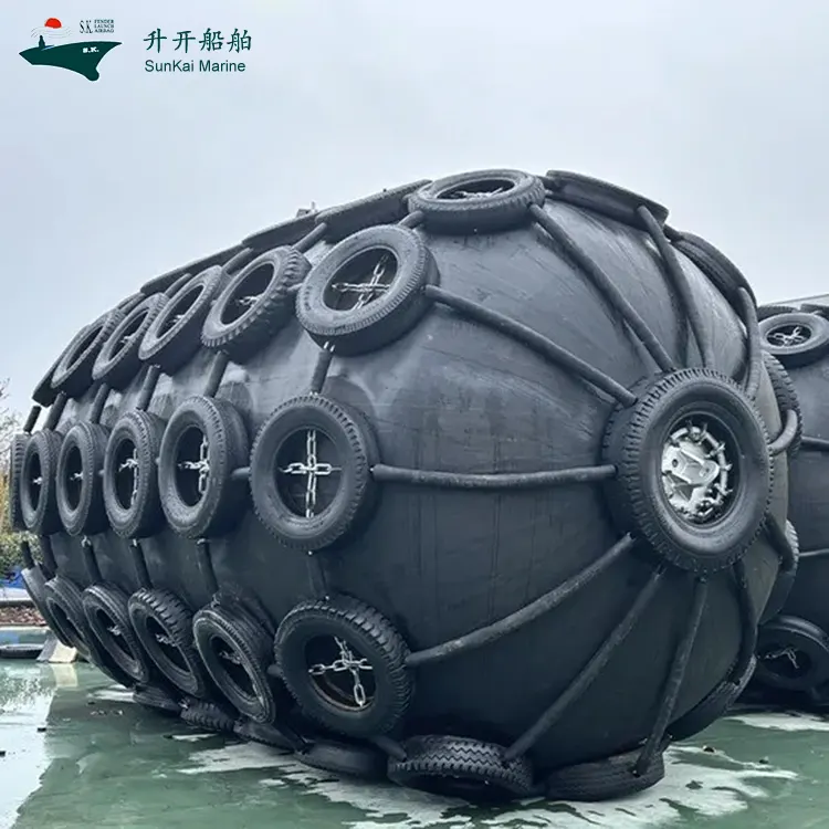 Chain Tire Net Floating Rubber Fender
